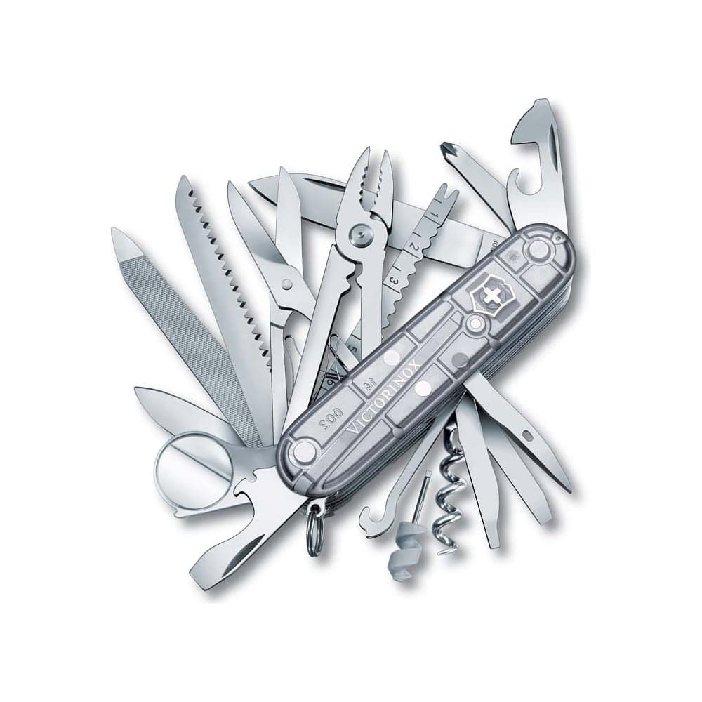 Швейцарский нож серебристый Victorinox SwissChamp 1.6794.T7