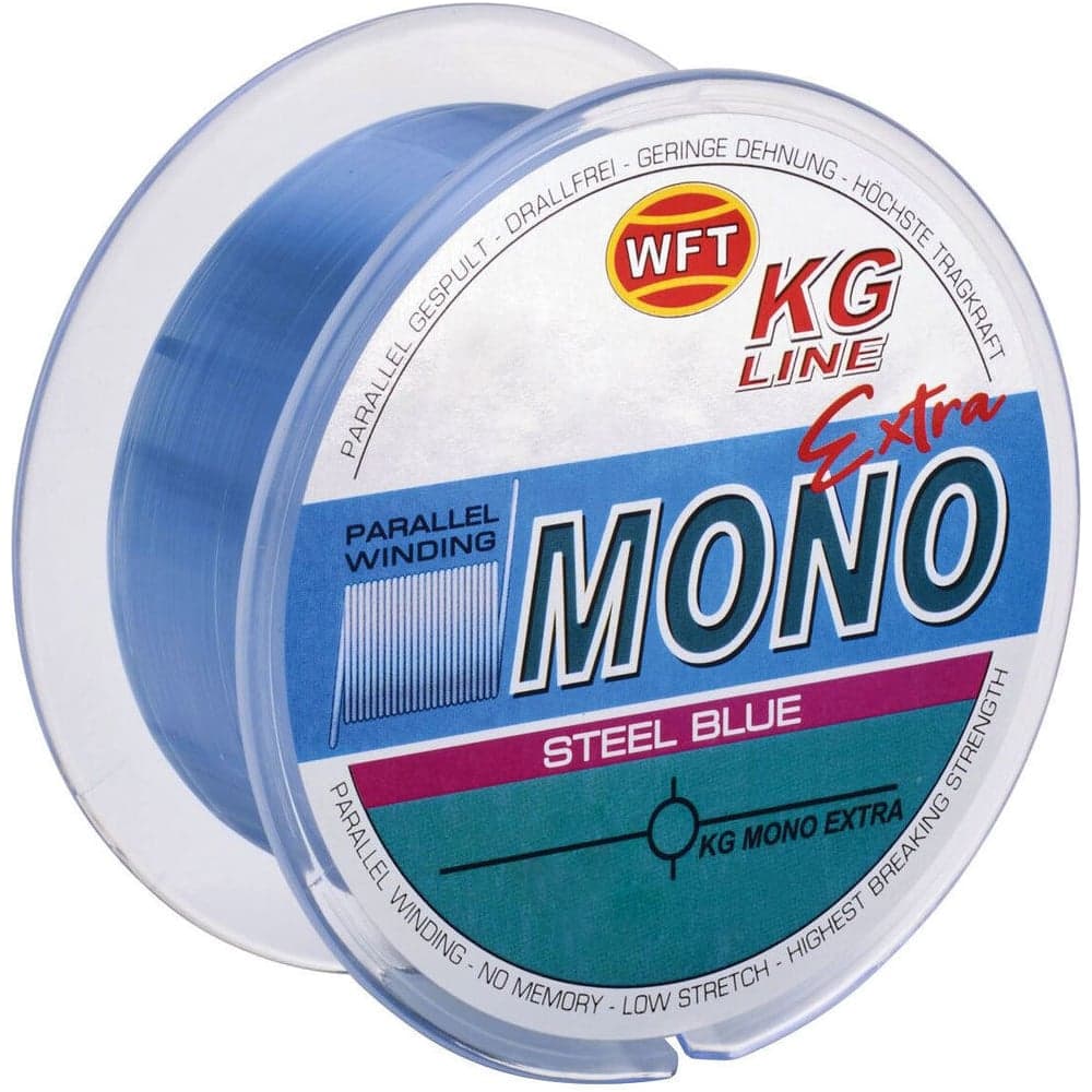 Монофильная леска WFT KG MONO EXTRA Steel Blue 300/040 1D-C-974-040