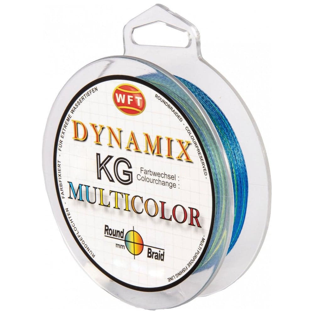 Плетеная леска WFT KG ROUND DYNAMIX Multicolor 300/025 1D-C-125-025