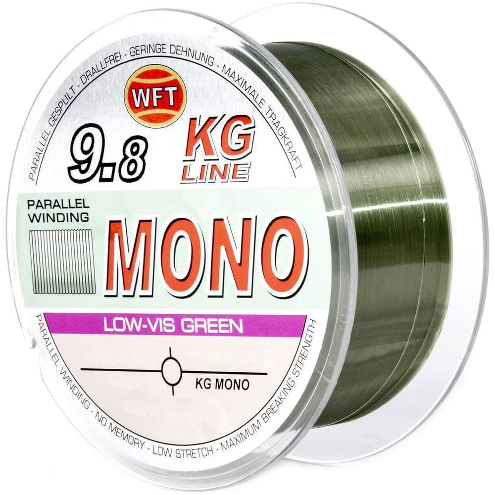 Монофильная леска WFT KG MONO Green 300/035 1D-C-983-035
