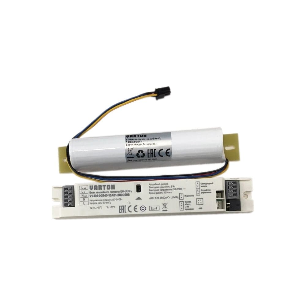 Блок аварийного питания VARTON em-utility 5вт ip20 10-55v V1-EM-00540-10A01-2000507