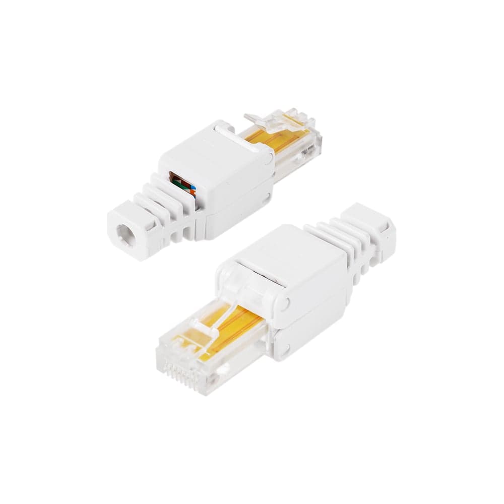 Разъем REXANT UTP RJ-45(8P8C), CAT 5e, самозажимной 05-1051