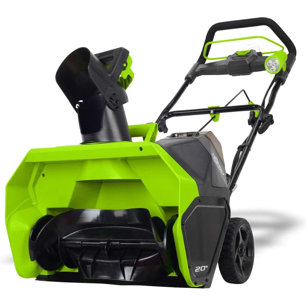 Аккумуляторный бесщеточный снегоуборщик Greenworks GD40ST 2600007