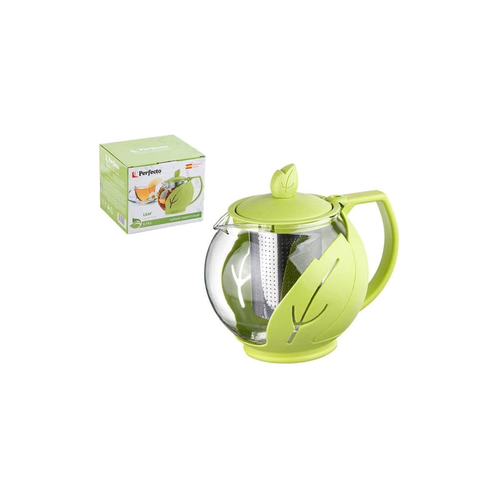 Заварочный стеклянный чайник PERFECTO LINEA Leaf 0.75 л 52-750000