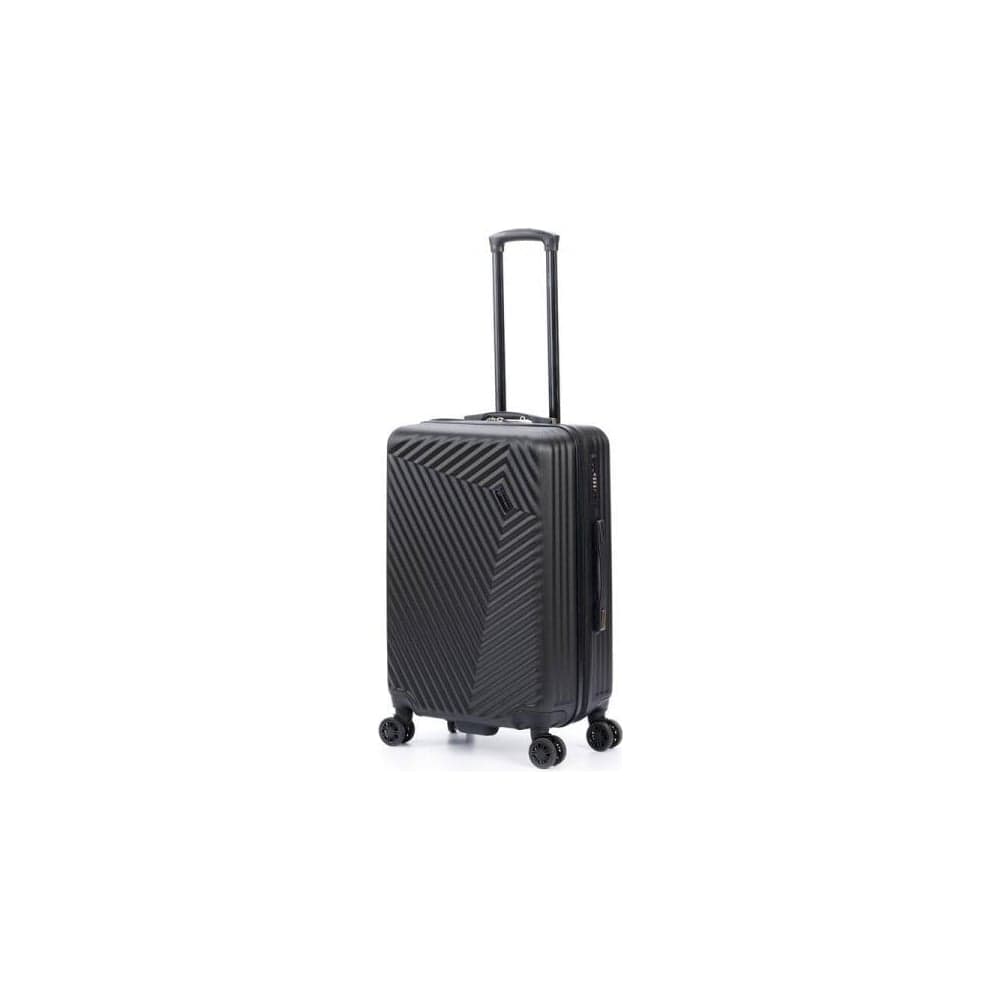 Чемодан Torber Lama, черный, ABS-пластик, 43x25.5x67 см, 62 л T1919M-Black
