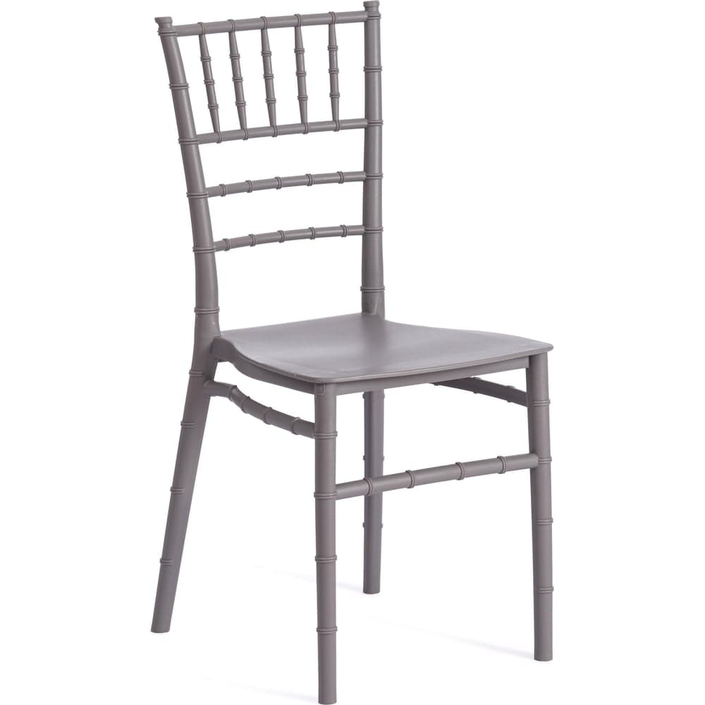 Стул Tetchair chavari mod. 101, пластик, 40x49x88 см, grey (cерый) 09, 1 шт. 20047