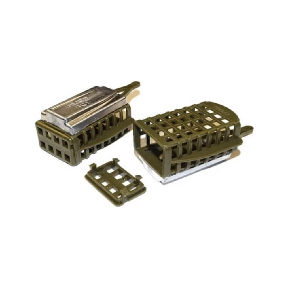 Фидерная кормушка SALMO FEEDER SQUARE съёмное дно, 20г 8547-020