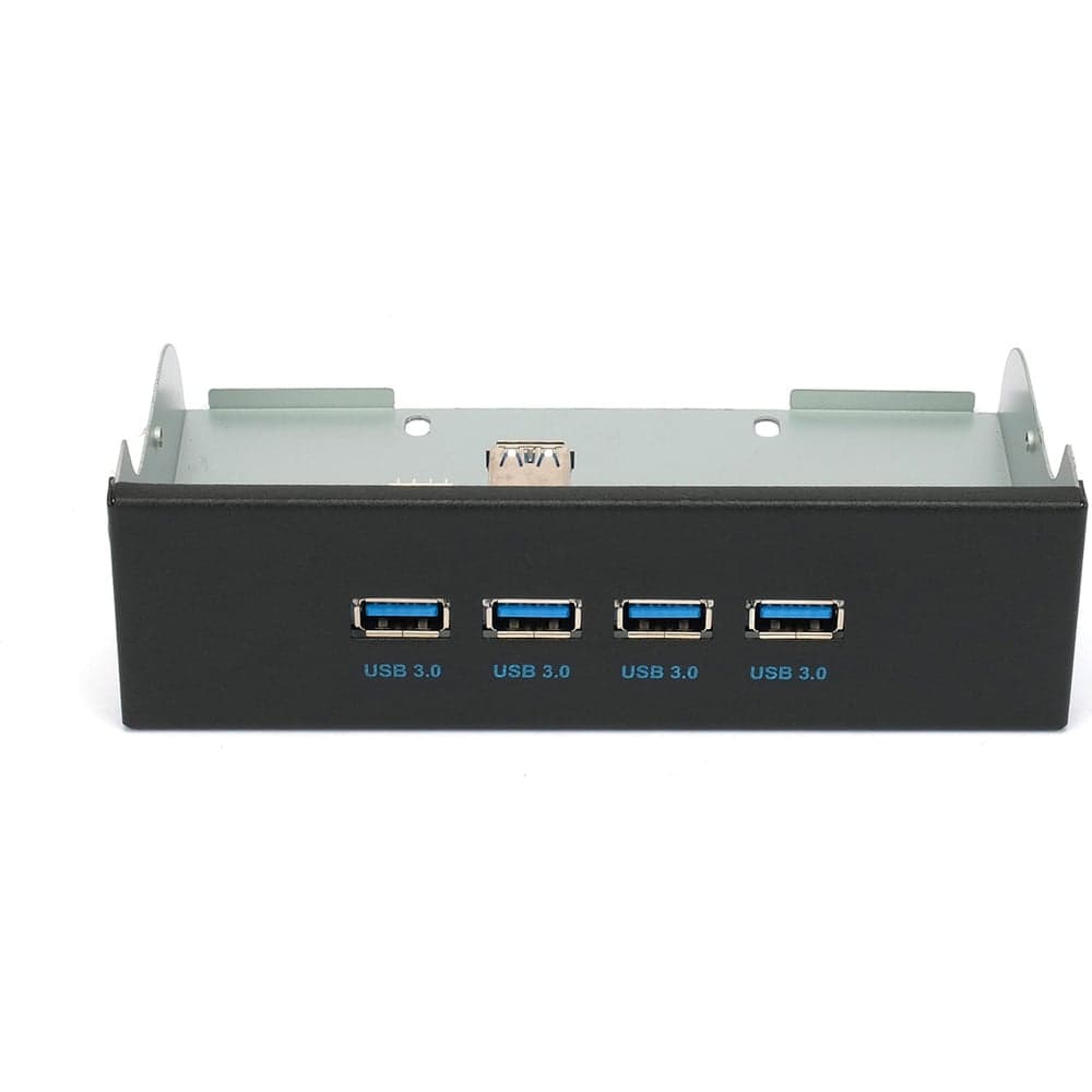 Планка usb 3.0 Gembird на переднюю панель 5.25", 4xusb-a 3.0, FP5.25-USB3-4A