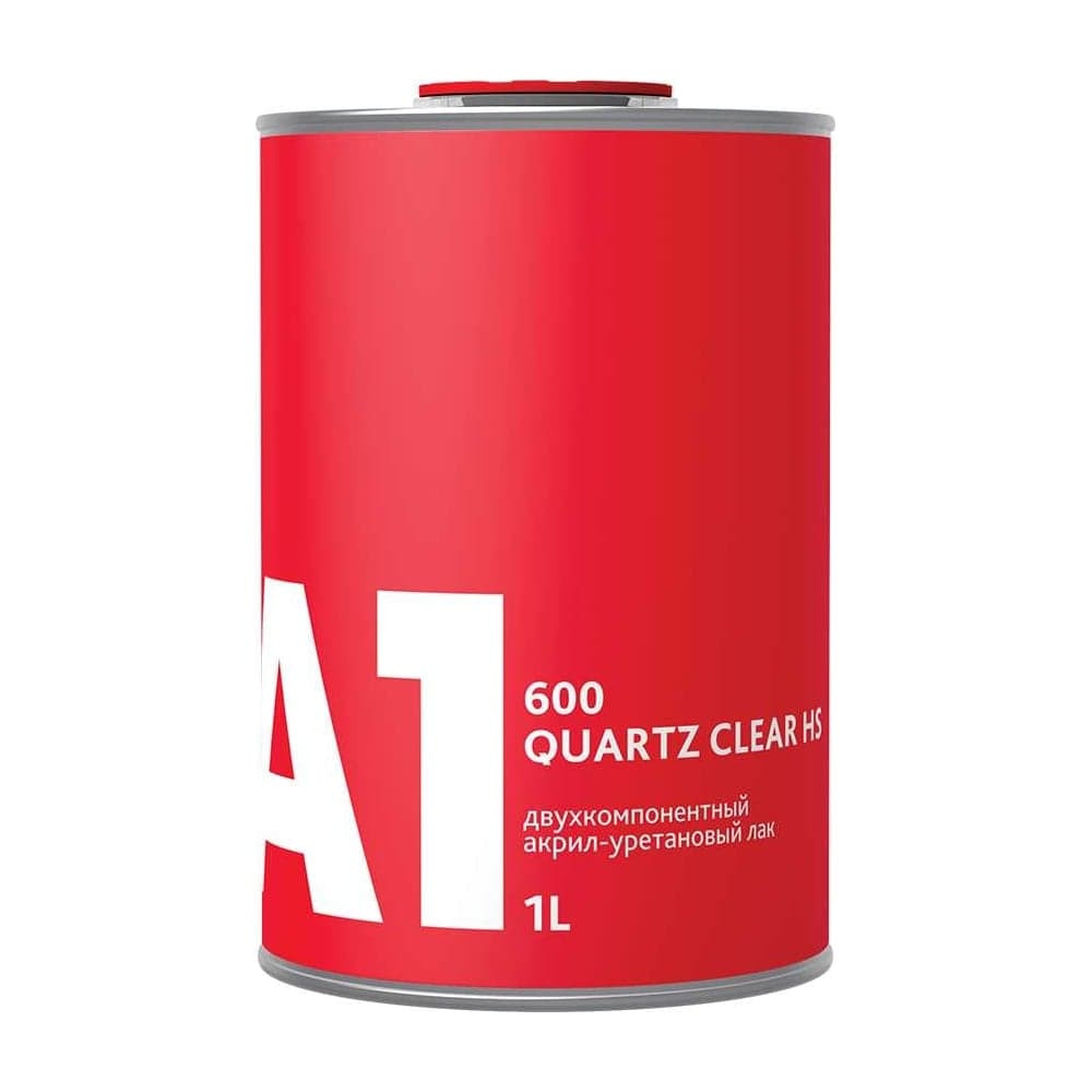 Прозрачный лак A1 600 Quartz Clear HS в комплекте с отвердителем, 1 л + 0.5 л 600QC-1000