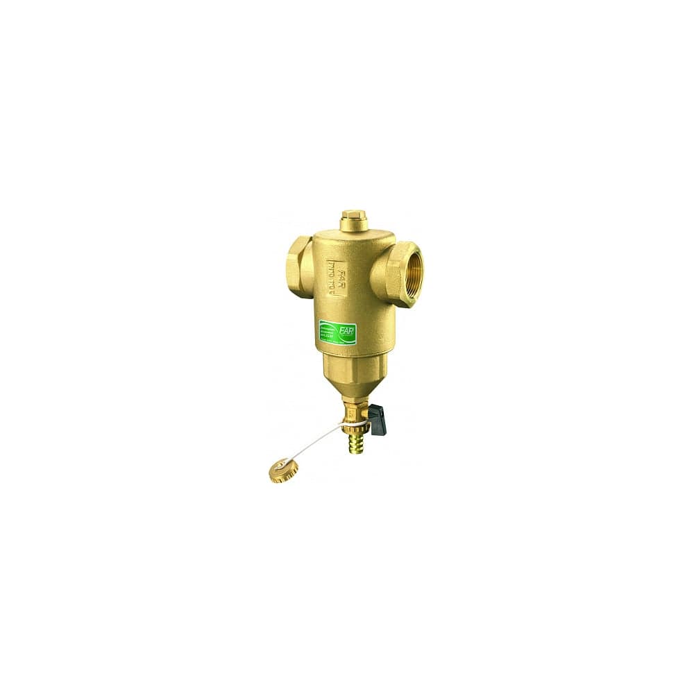 Грязеуловитель FAR 1-1/4", сливной кран, отверстие 1/2" FA 2200 114