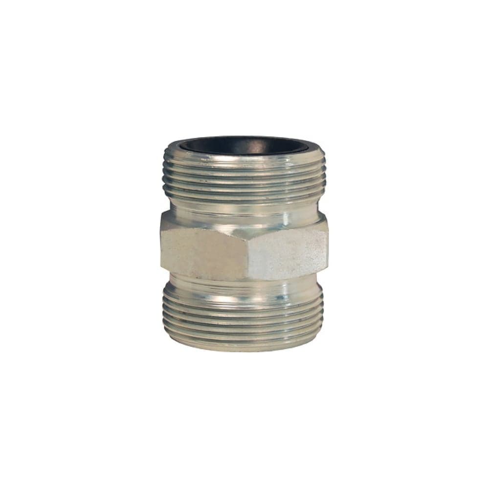 Стыковочный ниппель для парового соединения TITAN LOCK GEFEST BOSS, НР/НР, 1 1/4" Wing nut, оцинкованная сталь, GDB23 TLGFDS1.1/4
