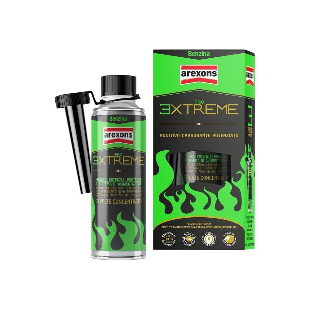 Супер очиститель топливной системы бензинового двигателя AREXONS PRO EXTREME BENZIN Pro Extreme 325 мл 9674
