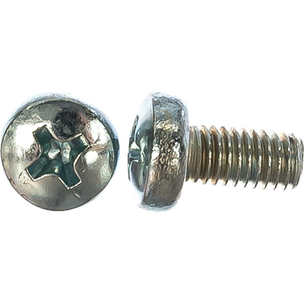 Винт DIN7985 с полукруглой головкой оцинкованный М5x10 10 шт Zitar 103014