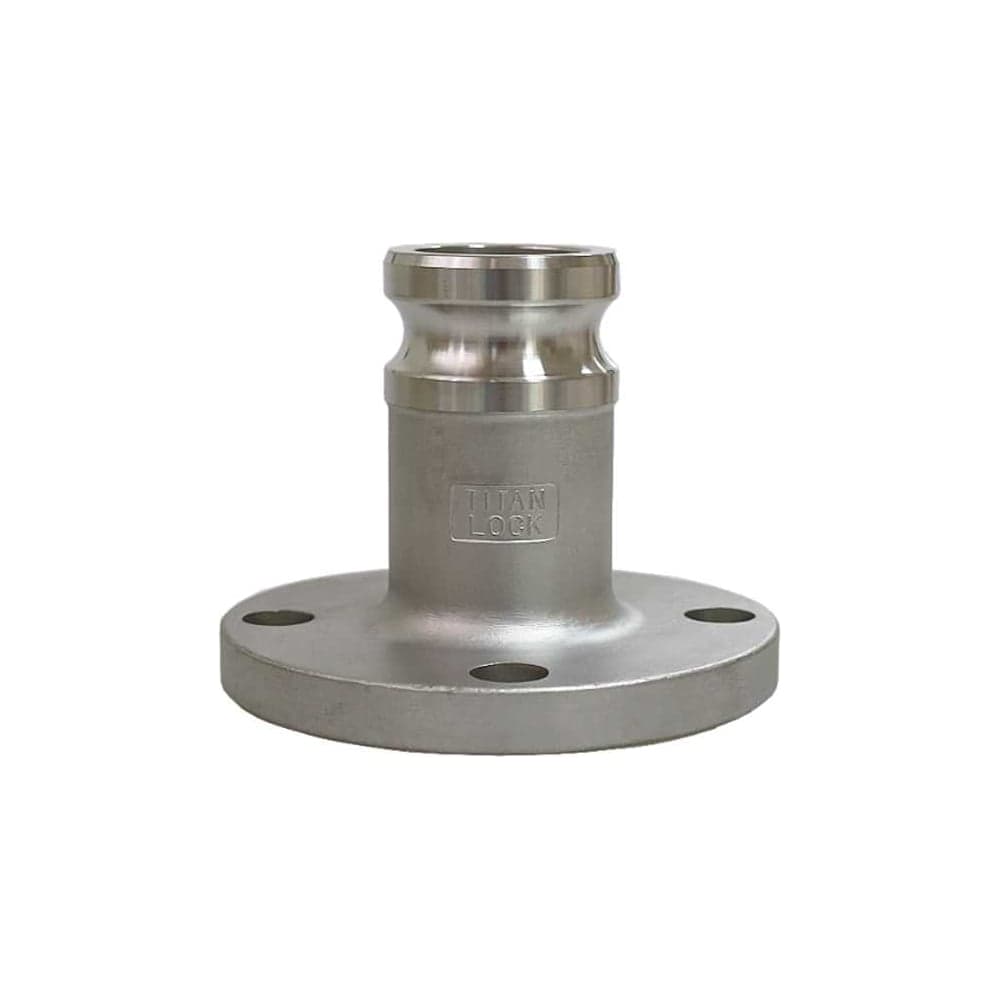 Нержавеющий камлок TITAN LOCK тип FA, ниппель с фланцем 3/4", AISI316 TL75FASS