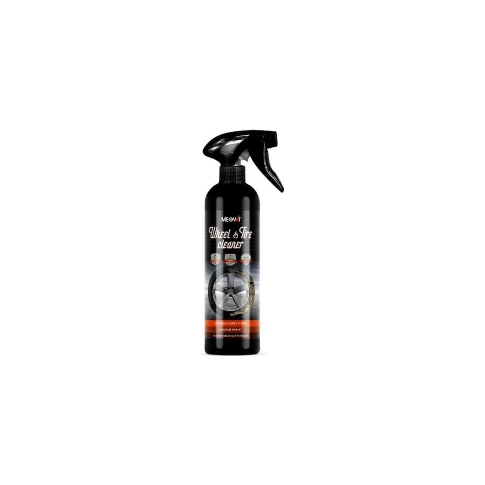 Очиститель шин и дисков Megvit 500 мл Wheel Tire Cleaner 500 MEGVIT