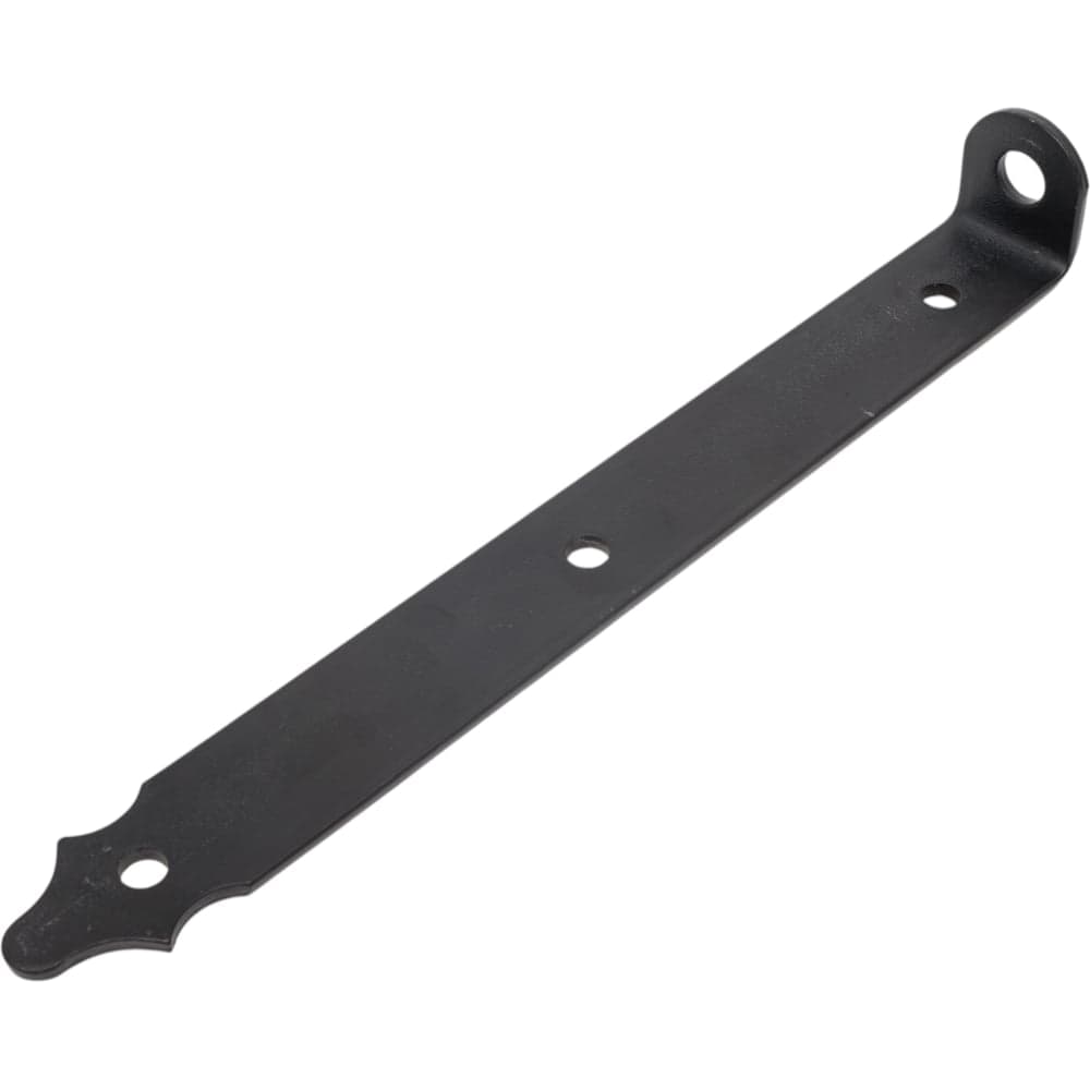 Проушина воротная фигурная Tech-Krep 350x45x40, черный, накл. 148393