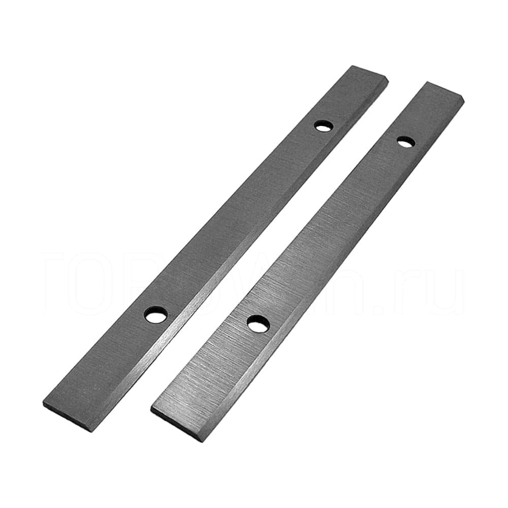 Ножи для электрорубанка 250х21х3 мм, с отверстием TORGWIN T460292