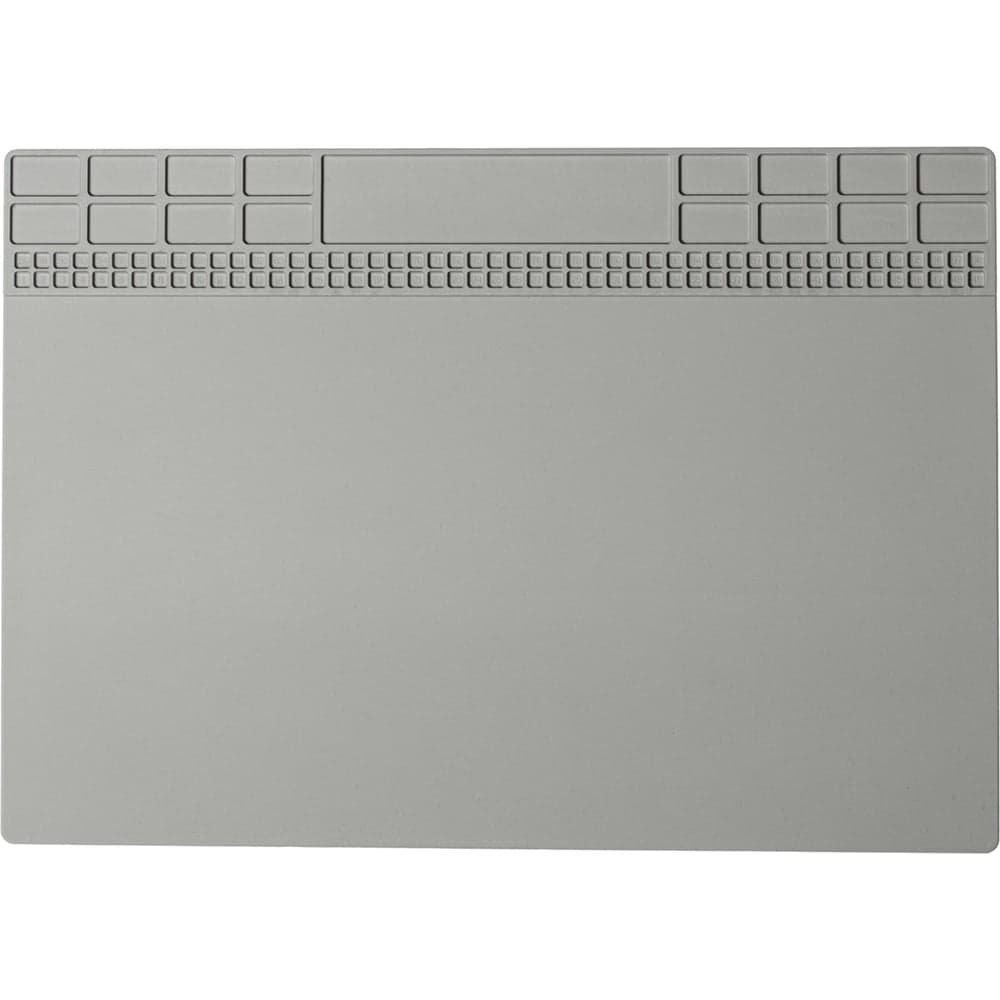 Термостойкий коврик для пайки и ремонта T613 (350x250 мм, серый) QUICKO QTST613