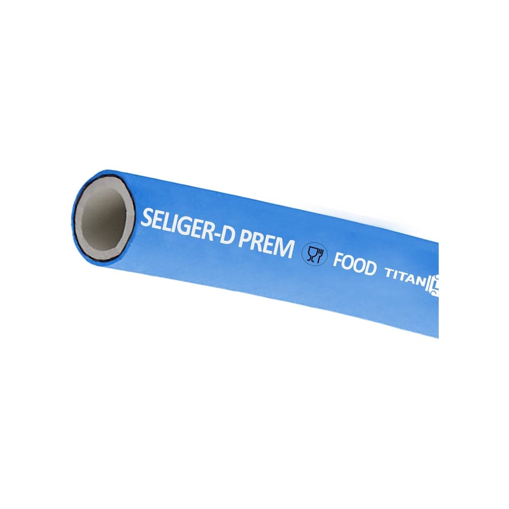 Пищевой рукав TITAN LOCK напорный SELIGER-D-PREM, d=38 мм, -40C,10bar,EPDM,, 5м TL038SL-D-PR_5