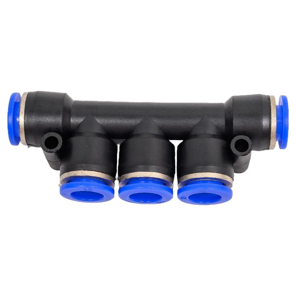 Фитинг разветвитель пять трубок, 10 мм Pegas pneumatic 5403