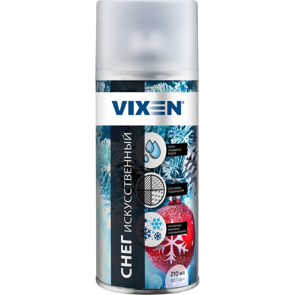 Искусственный снег Vixen аэрозоль, 210 мл VX90300