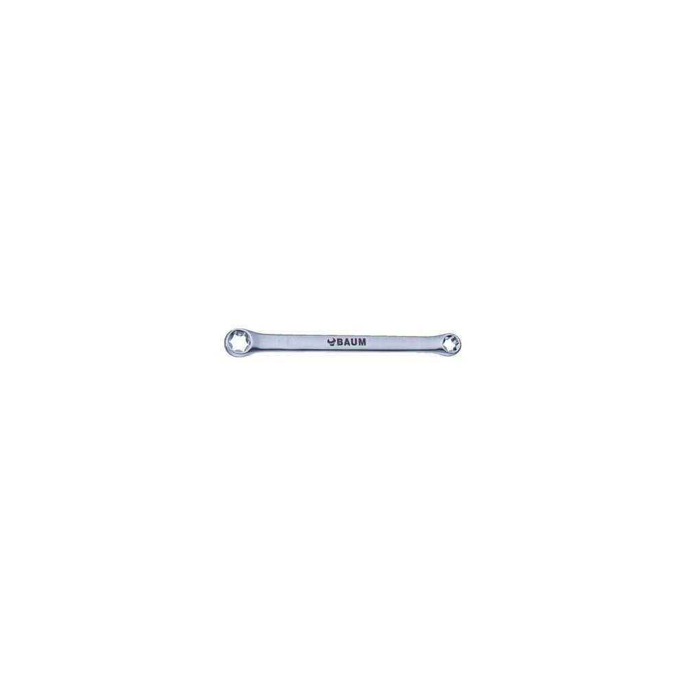 Ключ (накидной, двусторонний) Е6xE8 TORX BAUM 610608