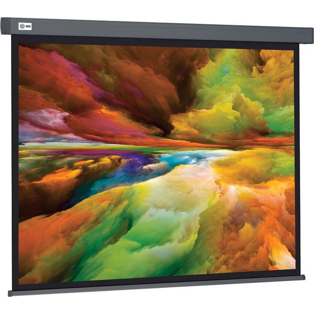 Настенно-потолочный рулонный экран CACTUS 152x203 см Wallscreen CS-PSW-152x203-SG 4:3 серый 1678312