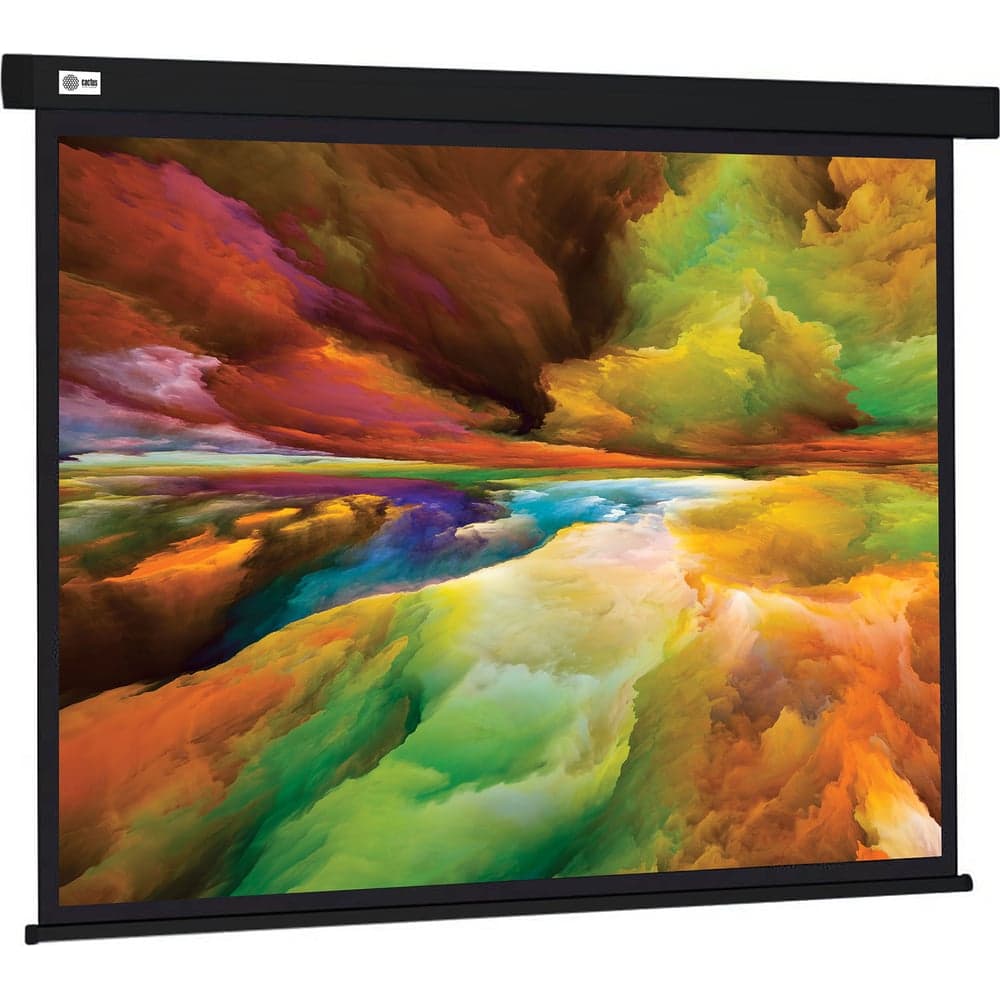 Настенно-потолочный рулонный экран CACTUS 206x274 см Wallscreen CS-PSW-206x274-BK 4:3 черный 1678337