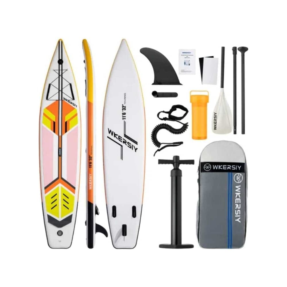 Доска для SUP-серфинга Nonstopika оранжевый, туринговый, Wkersiy SYFD350ORANGE