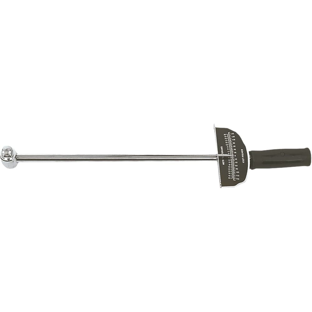 Динамометрический ключ (1/2 дюйма, 0-200 Нм) Top Tools 37D105