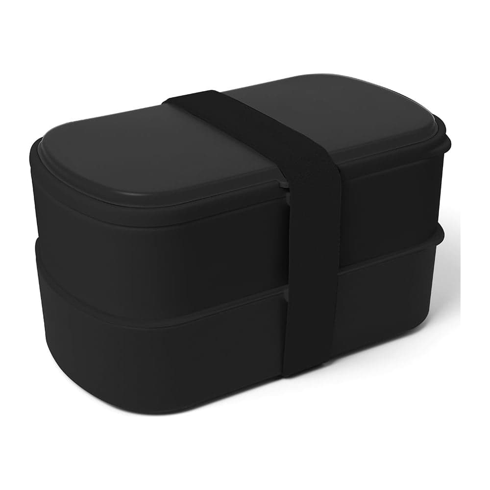 Ланч-бокс Smart Solutions с приборами Food Time, 1 л, черный SS-LBDL-PP-BLK-1