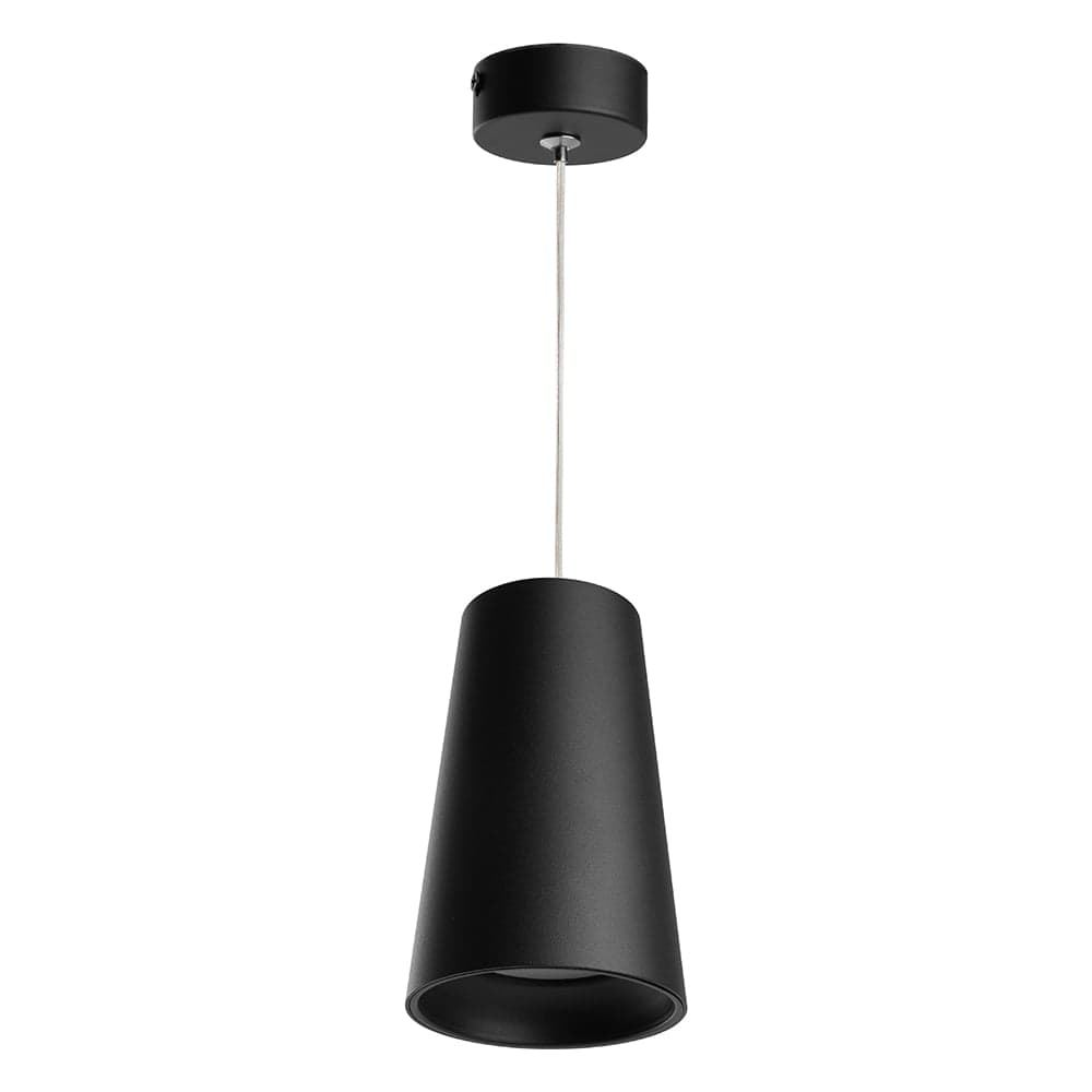 Потолочный светильник FERON ml1838 barrel bell levitation на подвесе, 1,7 м, mr16, 35w, 230v, черный, 48421