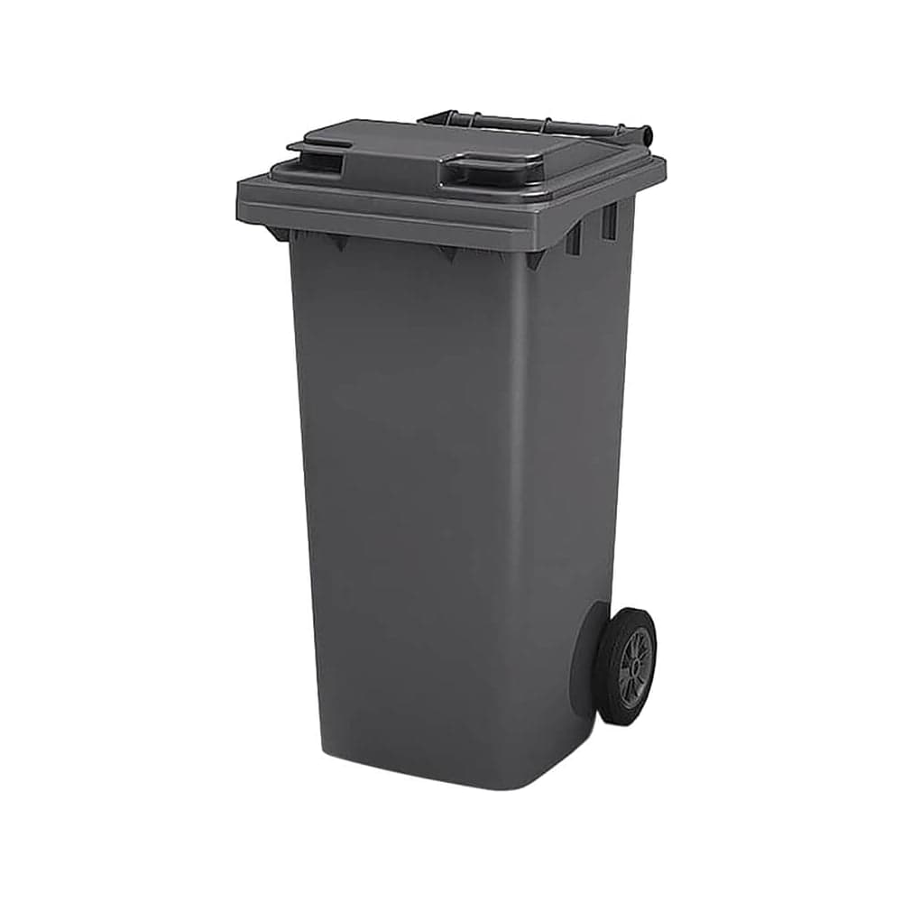 Мусорный контейнер HONEYCOMB 120 л. с крышкой, серый M-27.C29.98