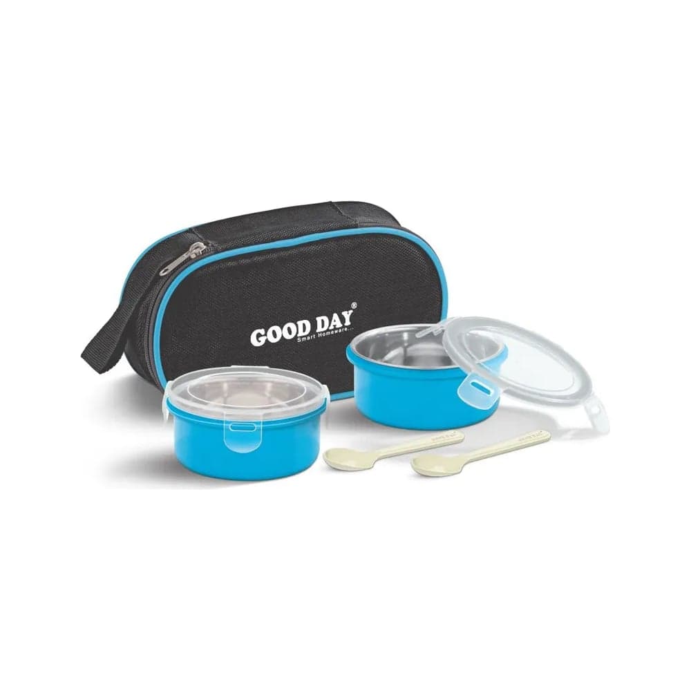 Ланч-бокс GOOD DAY EAT FRESH 2x330 мл Blue GL33566BE