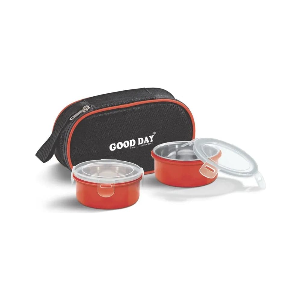 Ланч-бокс GOOD DAY EAT FRESH 2x330 мл Red GL33566RD