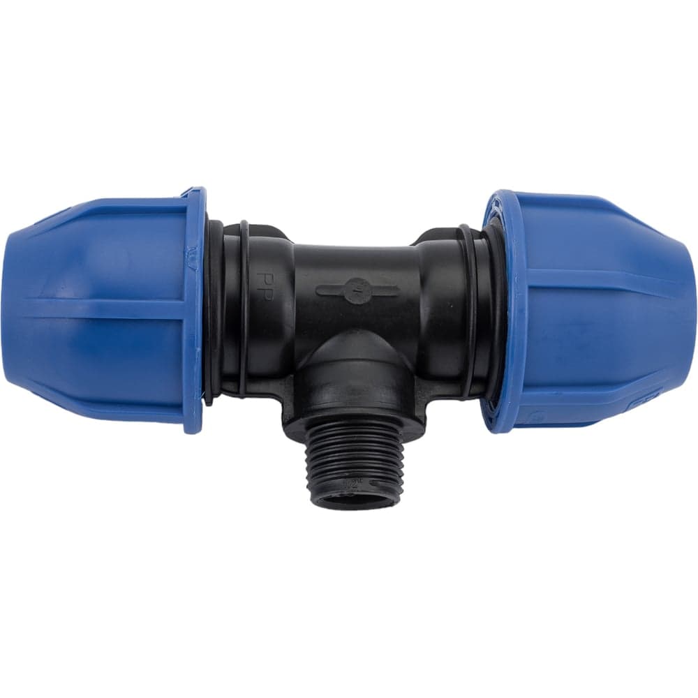 ПНД Тройник Rvc наружная резьба 25x1/2'' UNIO/ 12596