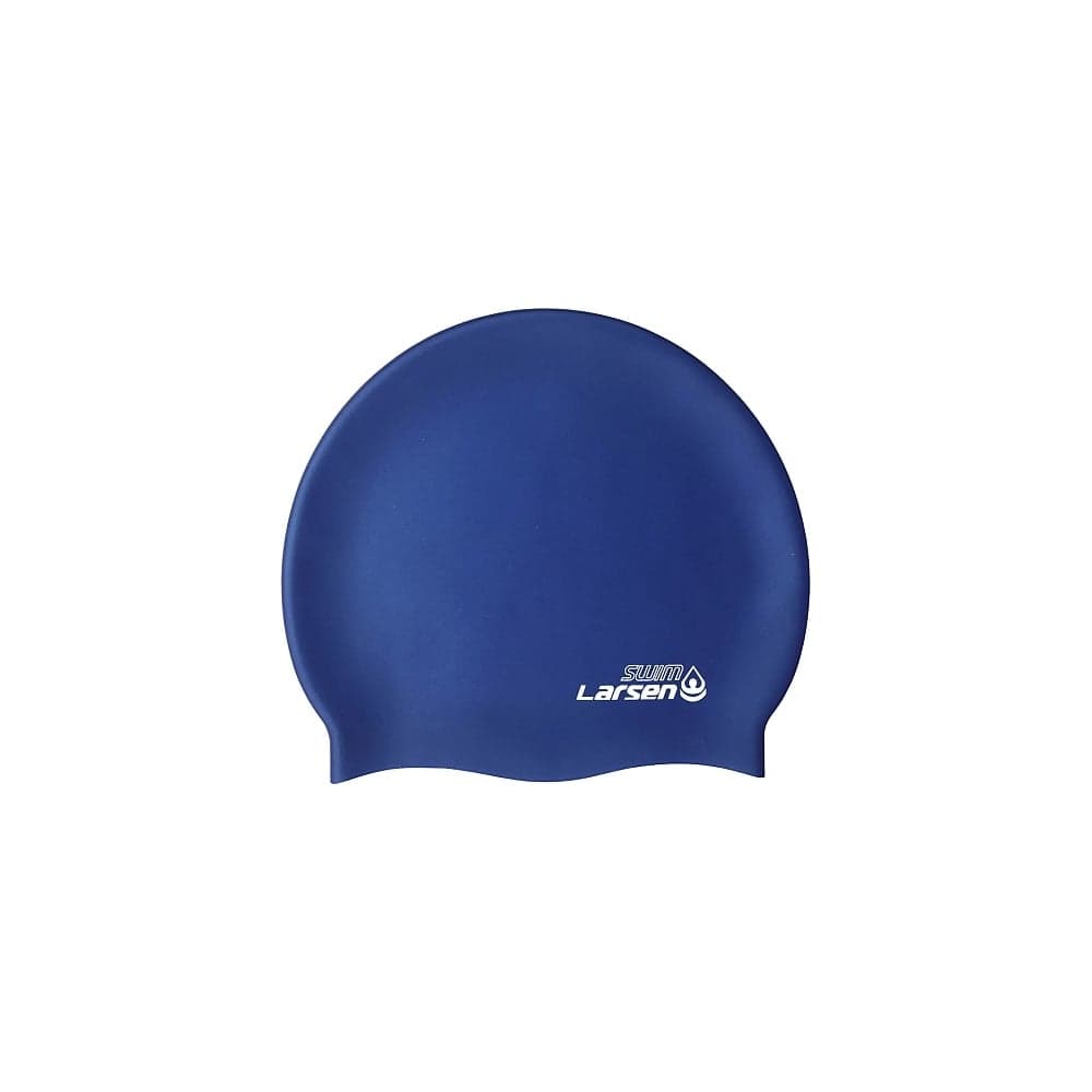 Плавательная шапочка Larsen sc15 синий металлик 4690222156973