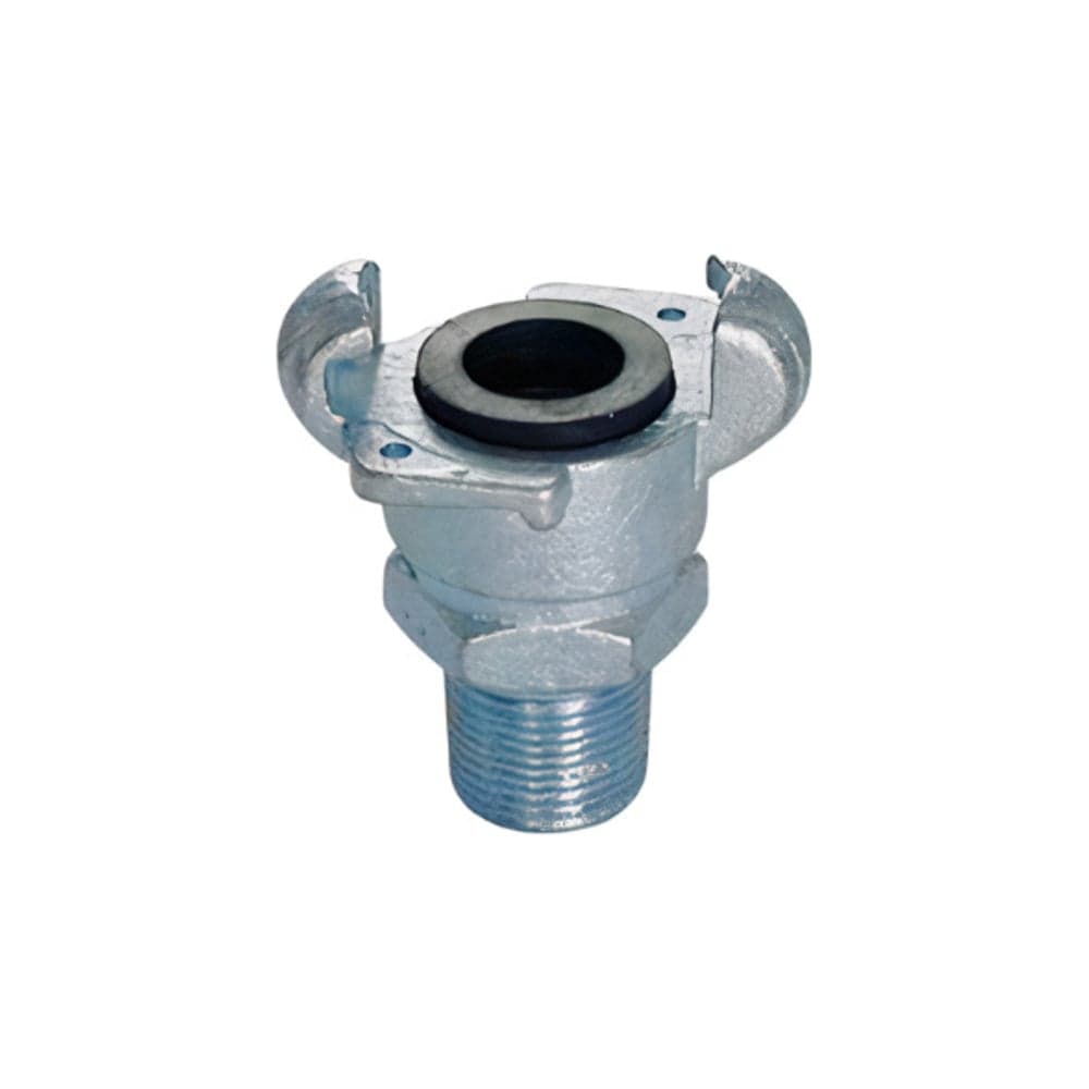 Соединение для воздуха TITAN LOCK "GERMES" AIR KING 1/4" с наружной резьбой NPT, сталь TLGMM1/4