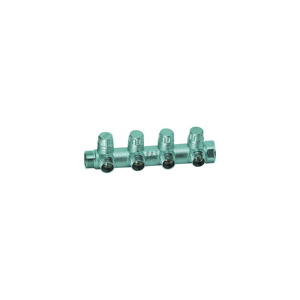 Запорный коллектор с 4 отводами FAR 1"1/2" НР FK 3873 112