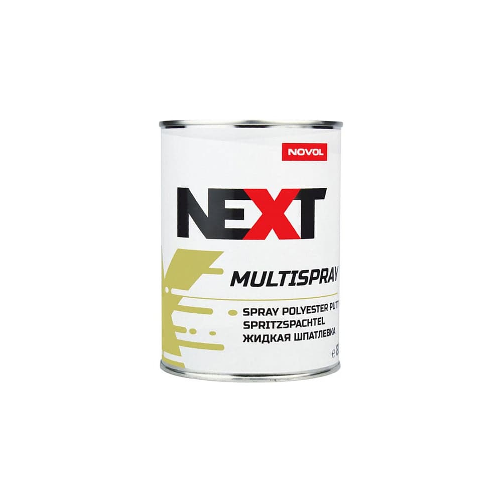 Шпатлевка NOVOL next multispray 0,80+0,08 л жидкая 90941