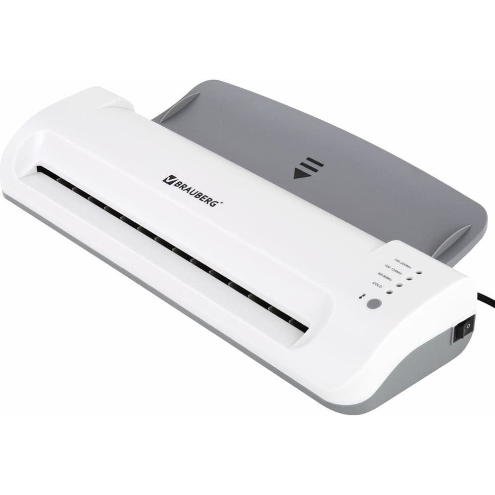 Ламинатор BRAUBERG Silver Max A3, толщина пленки 60-200 мкм, скорость 32 см/мин 532626