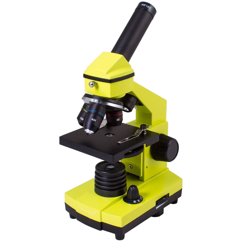 Микроскоп Levenhuk Rainbow 2L PLUS Lime\Лайм 69044