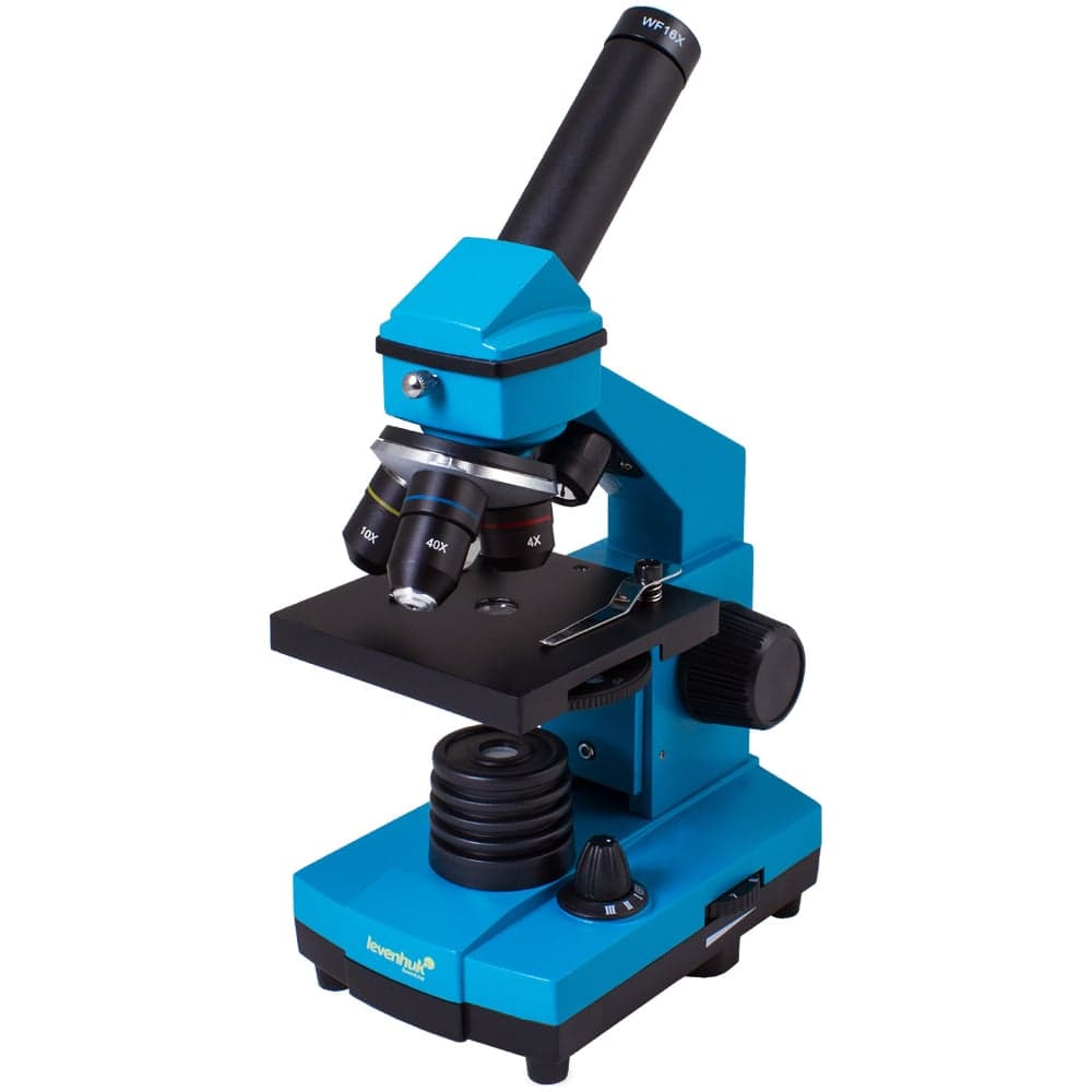 Микроскоп Levenhuk Rainbow 2L PLUS Azure\Лазурь 69043