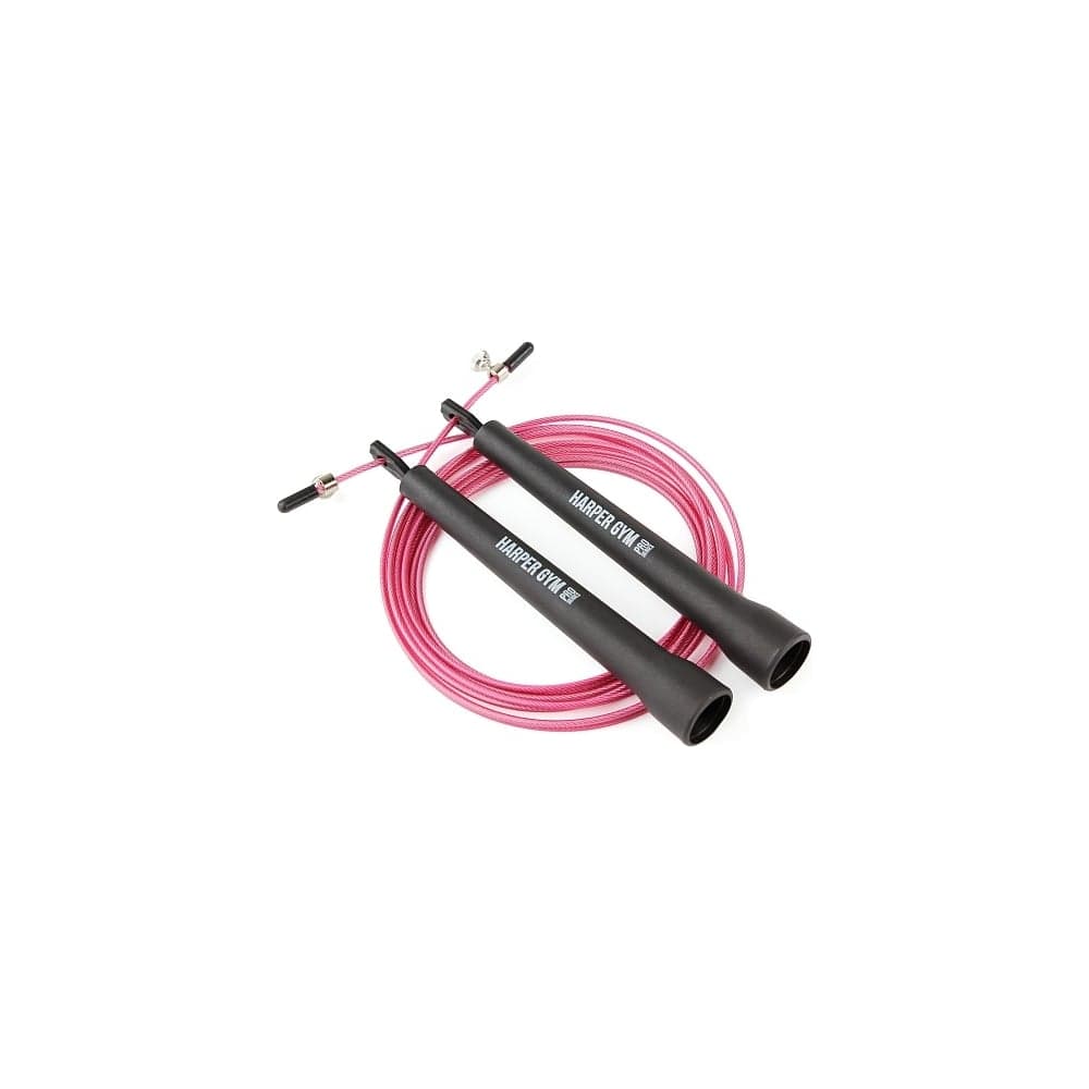 Скоростная скакалка для кроссфита Harper Gym pro series nt947a, ручки пластик 15см, 270 см 4690222178043