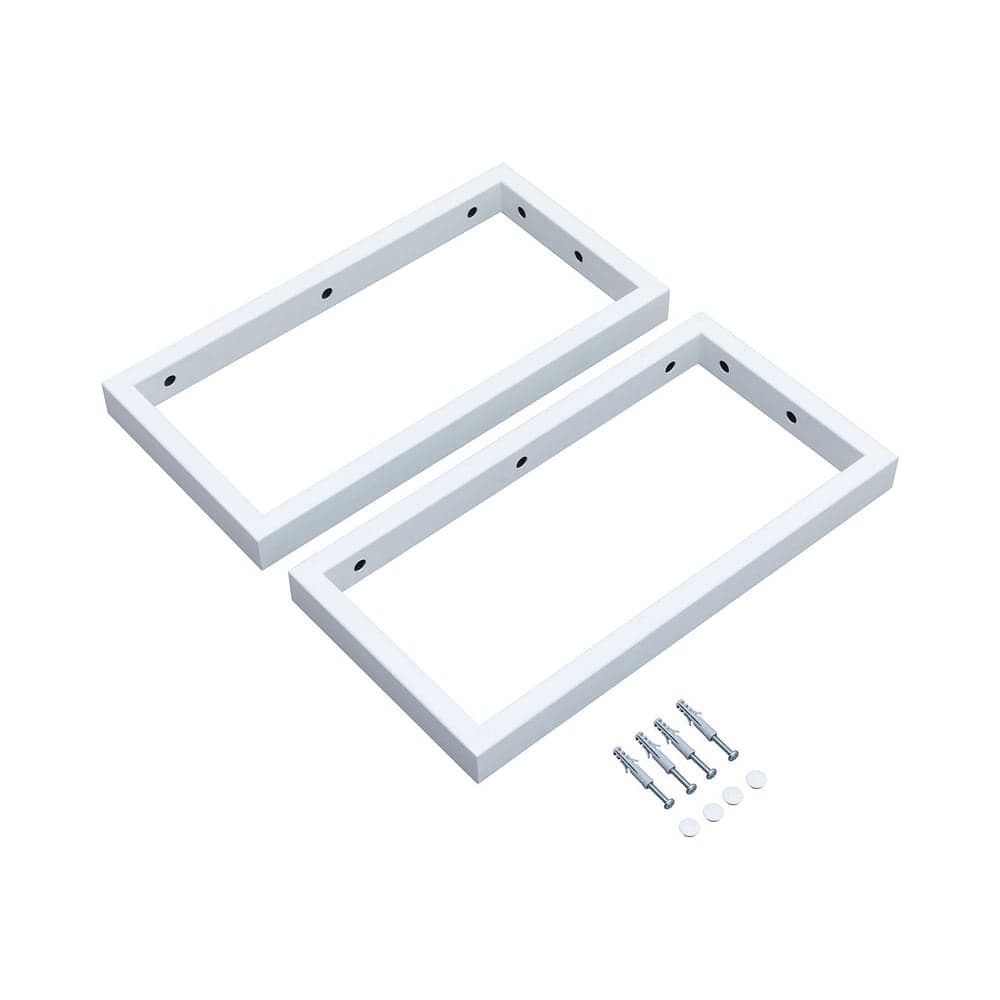 Комплект кронштейнов Aquanet Магнум 450x230x40 мм, белый матовый 00320678