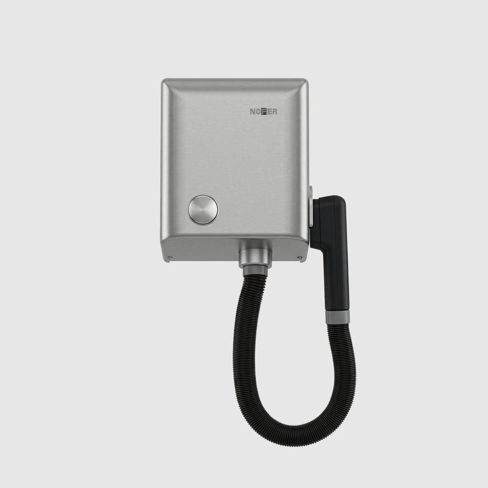Фен настенный Nofer MANGO матовый 800 W нерж. сталь 02300.S