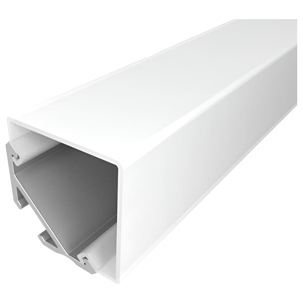 Комплект алюминиевого профиля LEDCRAFT с экраном и заглушками LC-LSU1515М24-1 1638000024