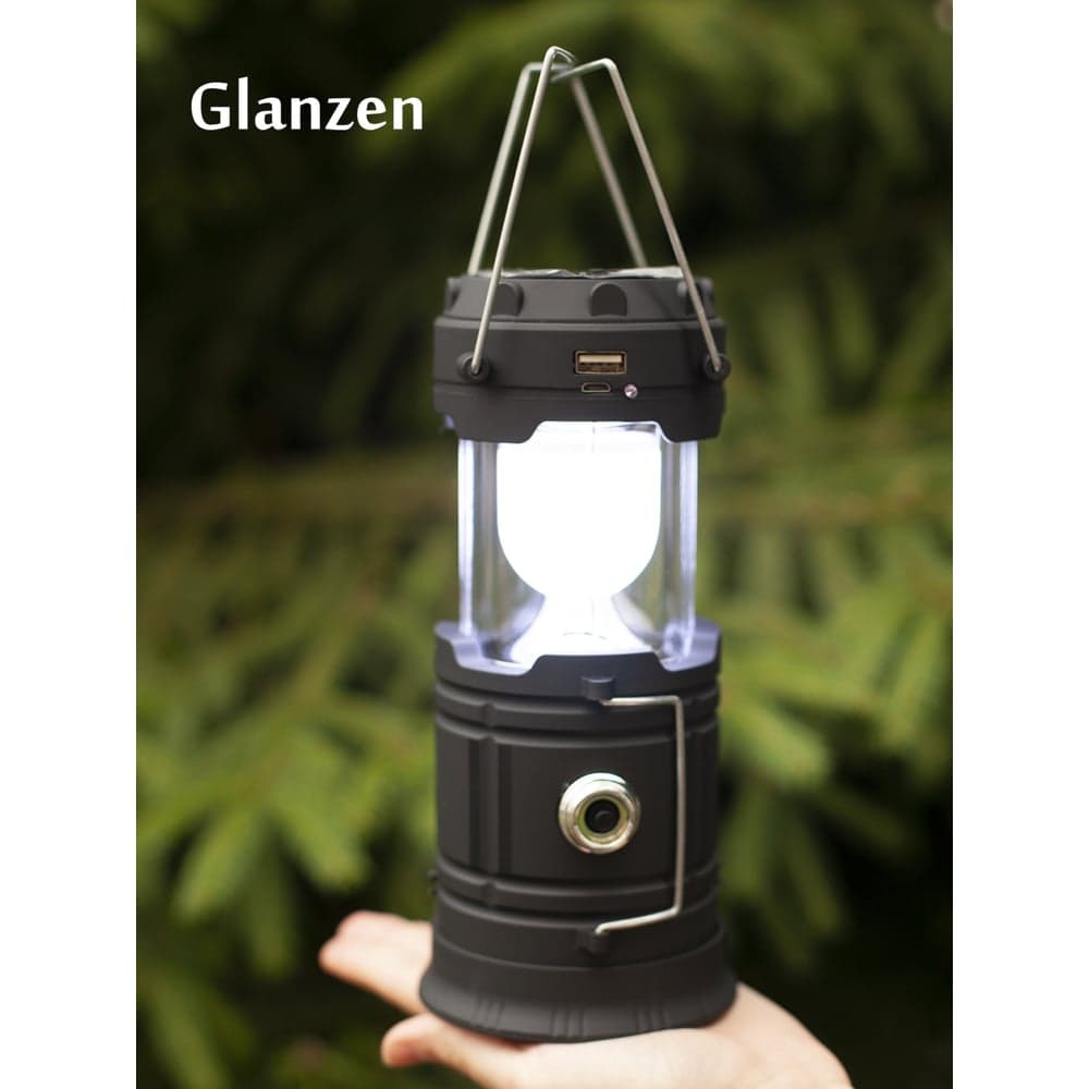 Светодиодный кемпинговый аккумуляторный USB фонарь GLANZEN CFL-0350-5803 КА-00008953