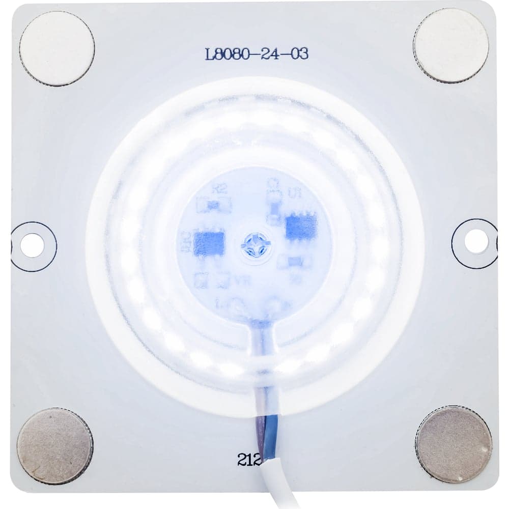 Светодиодная плата Apeyron 220В, 12Вт, IP20, smd2835, 80Лм/Вт, 80х80мм, с линзой, 6500К / 02-20