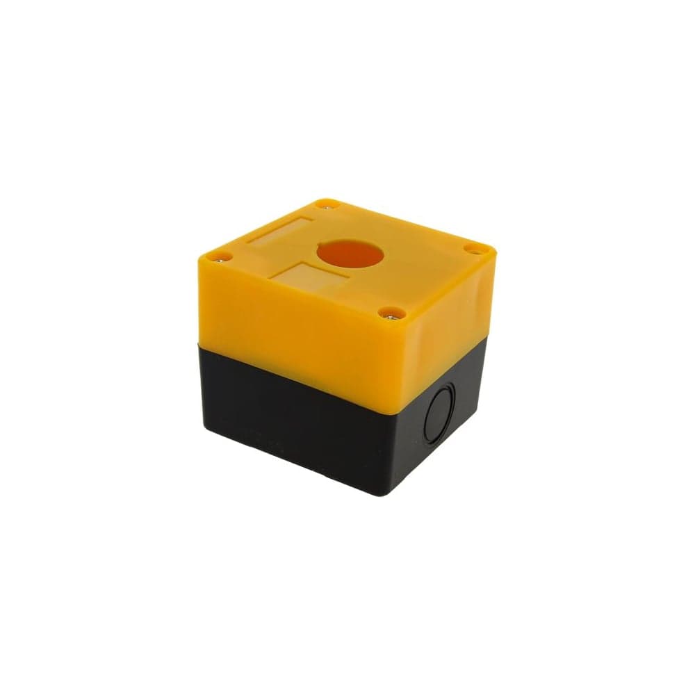 Корпус EKF КП101 1 кнопка желтый cpb-101-o 8530756